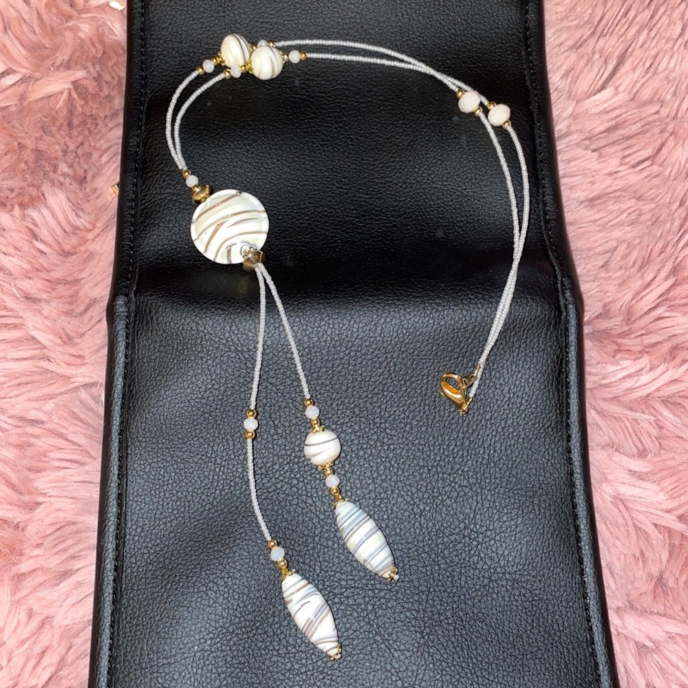 Uno Alla Volta Murano Glass Bolero Necklace